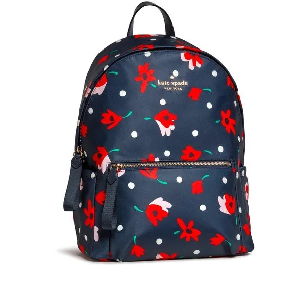Kate Spade ♠️ Chelsea Whimsy Large Floral ?Backpack! NWT Kate Spade Nylon Chelsea Whimsy Floral Large Backpack  main image 3